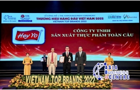 HEY YO FOODS vinh dự đón danh hiệu “TOP 10 - Thương hiệu hàng đầu Việt Nam 2022 “